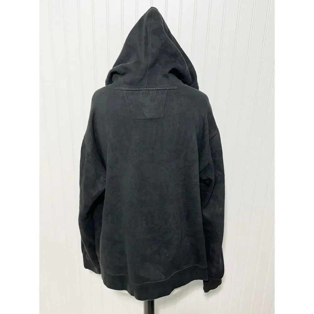 Harley Davidson Men's Full Zip Long Sleeve Hoodie Black Size Large‎ - Picture 2 of 13